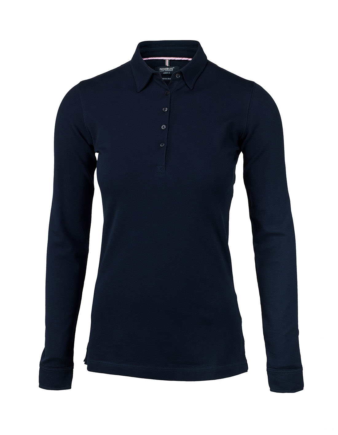 Carlington Women - Deluxe longsleeve polo - Dark Navy, 2XL