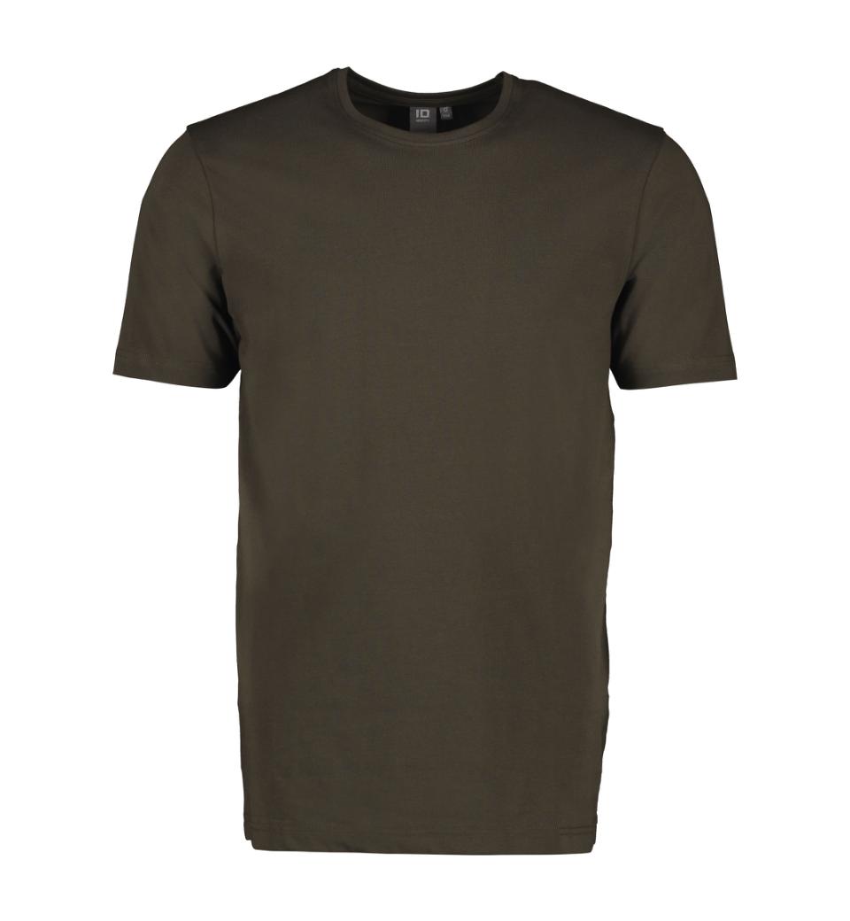Stretch T-Shirt Komfort Herren - olive, 2XL