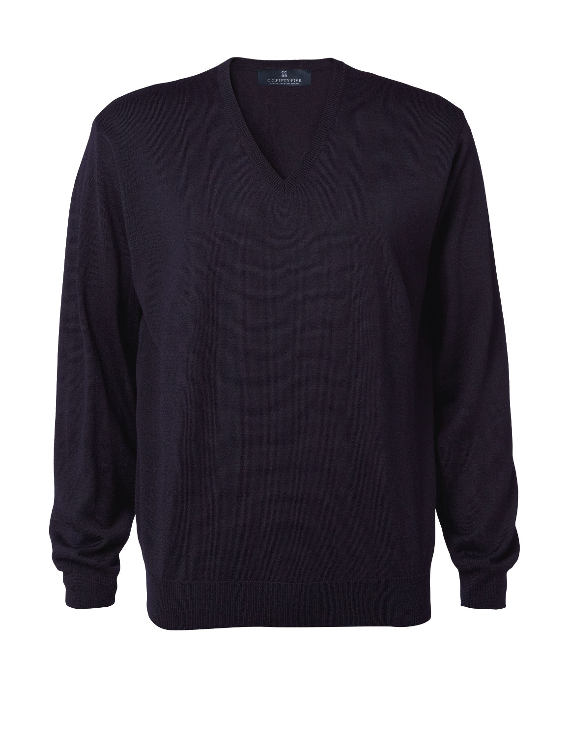 Clipper Herren Strickpullover V-Ausschnitt "Copenhagen" navy Gr. 2XL