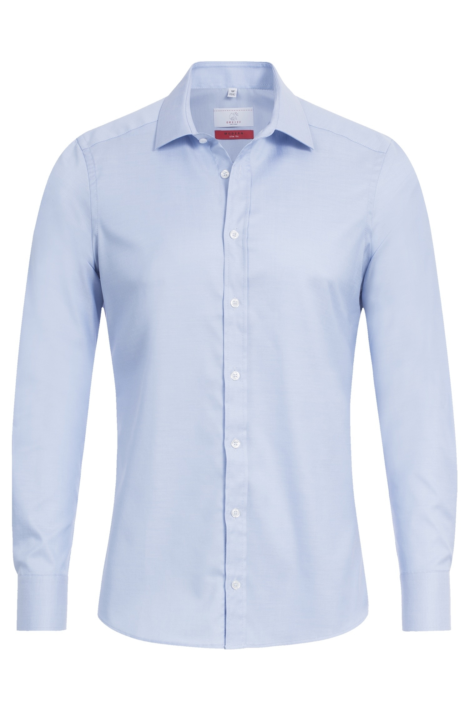 Greiff Herren Hemd bleu Gr. 35/36