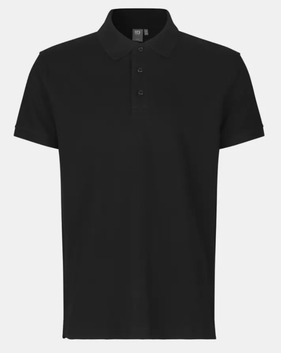 Poloshirt, Stretch, Damen - schwarz, 2XL