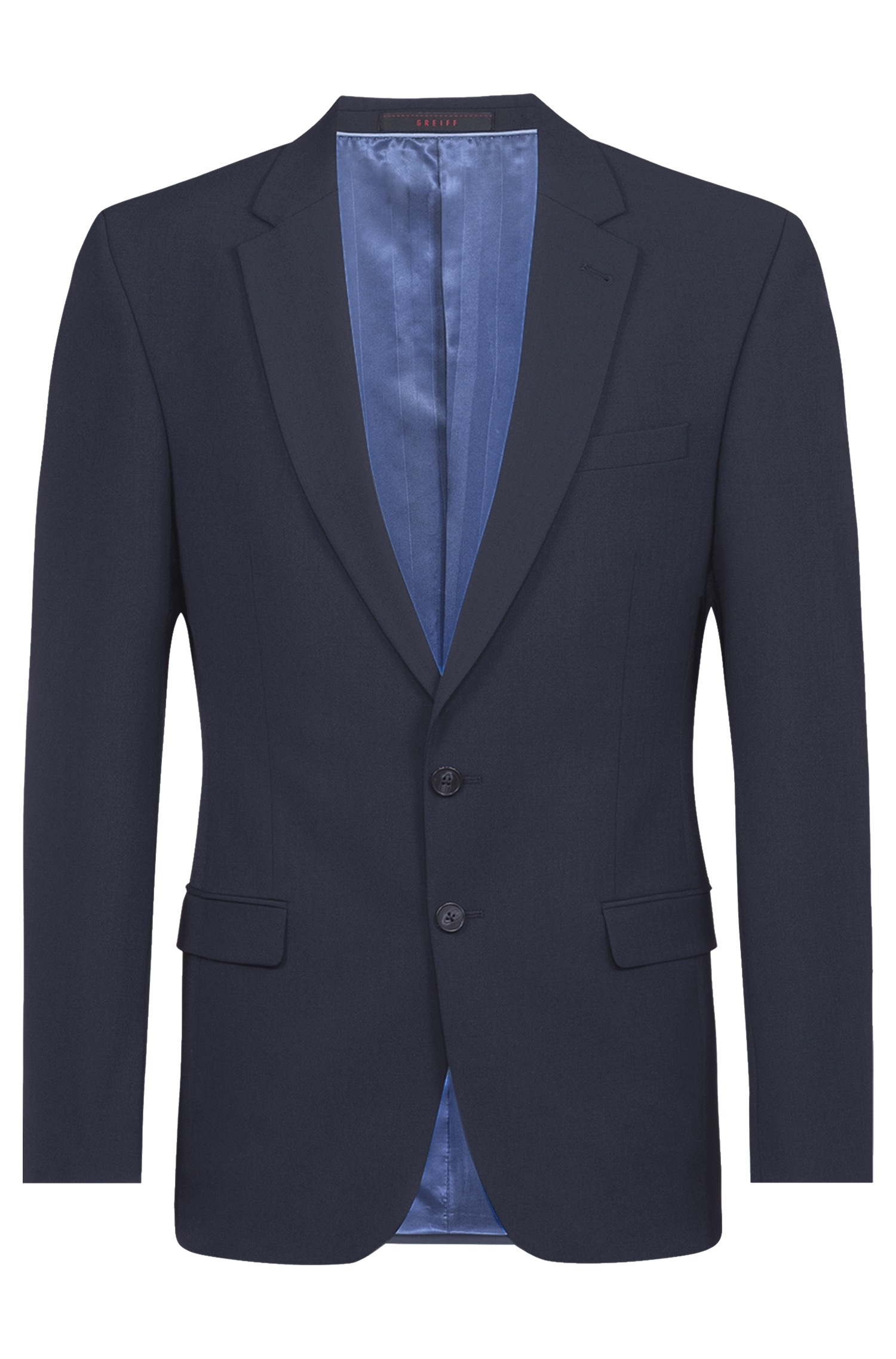 Greiff Herren Sakko slim fit marine Gr. 102