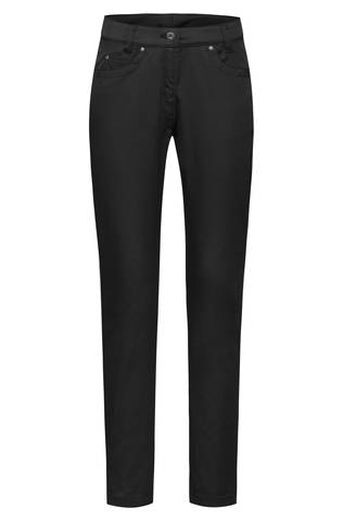 Greiff Damen-Hose 5 pocket regular fit schwarz Gr. 32
