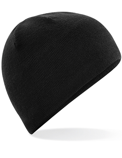 Beechfield Unisec Active Performance Beanie, schwarz, one size