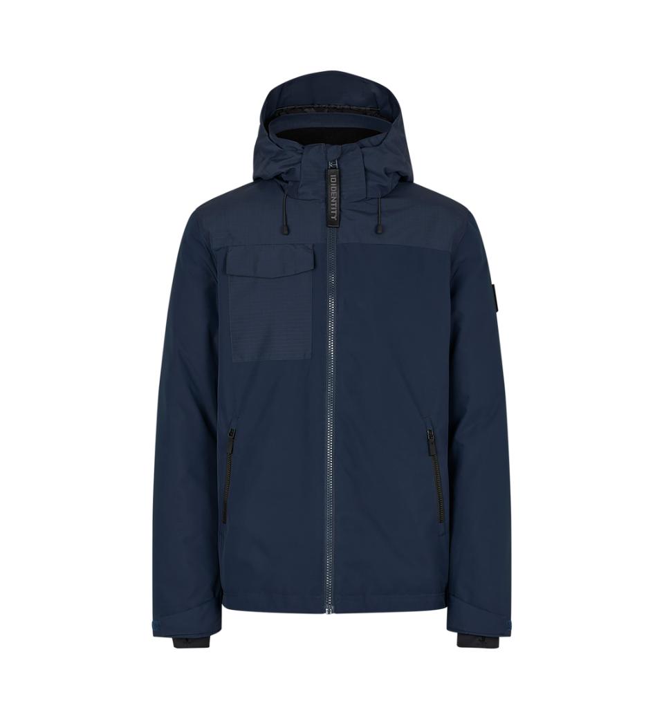 Kapuzen Winterjacke navy Gr. 2XL