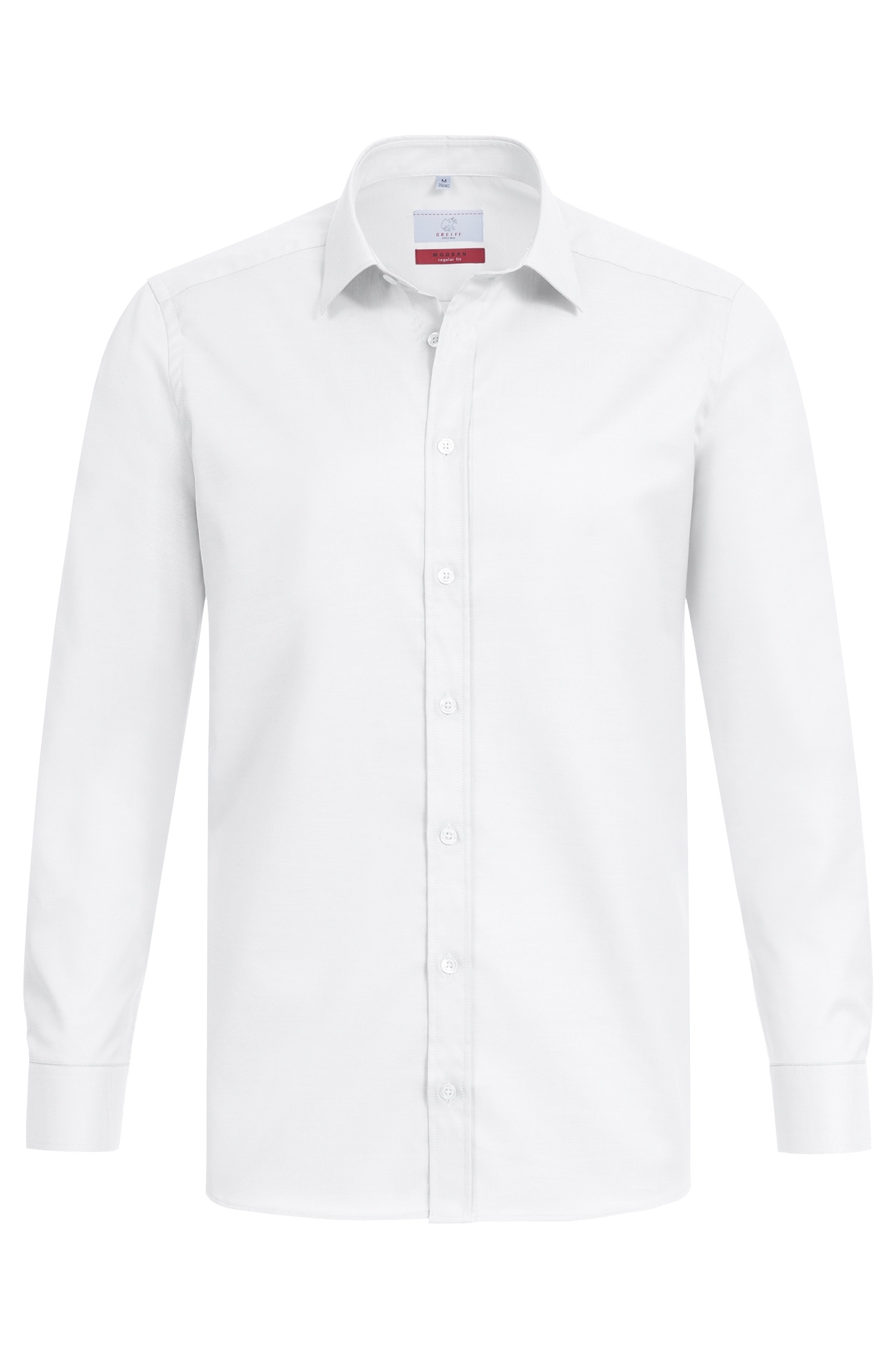 Greiff Herren-Hemd 1/1 regular fit Weiß Gr. 35/36