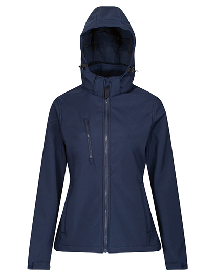 Regatta Prof. Damen Hooded Softshell-Jacke navy Gr.36