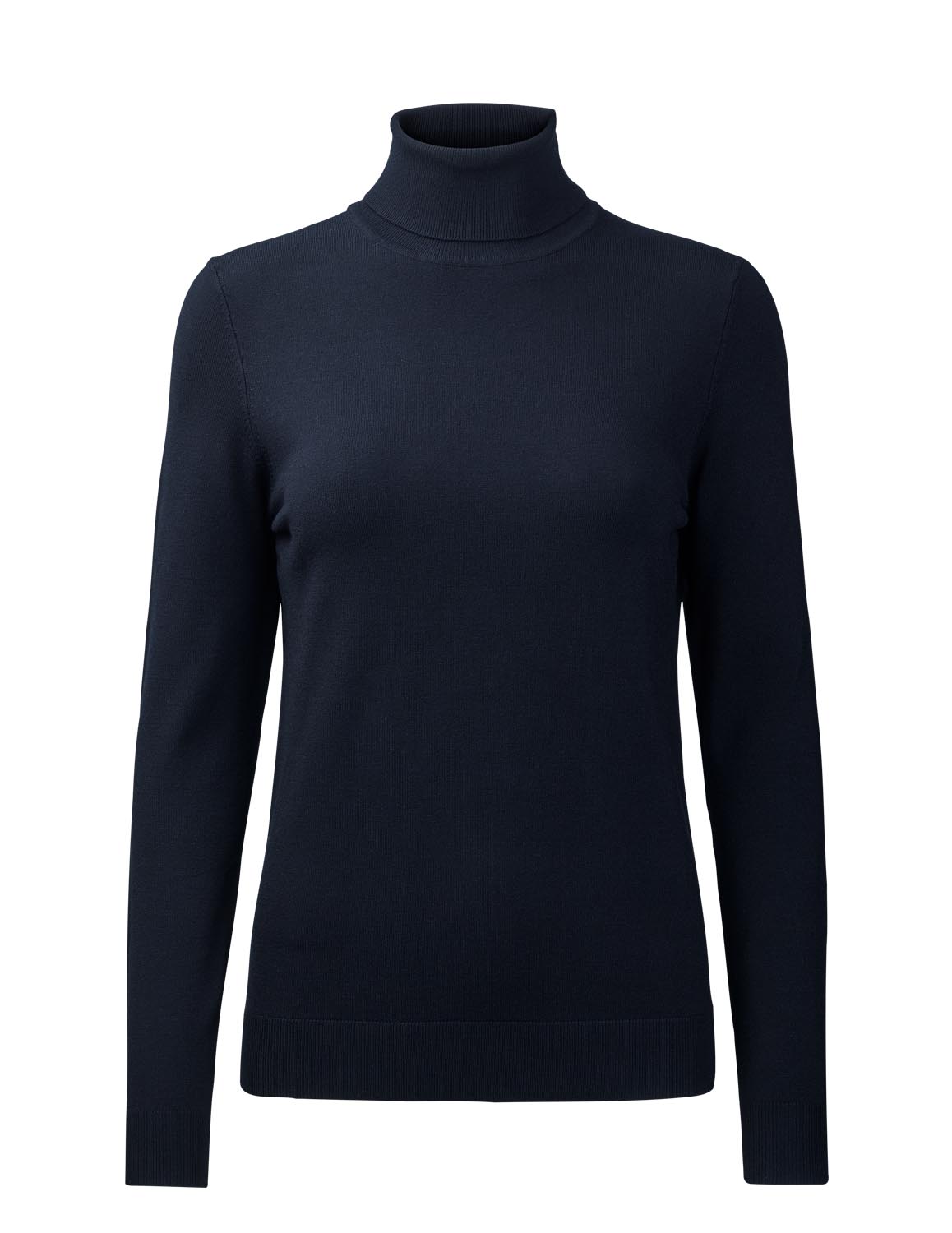 Clipper Damen Strick Rollkragenpullover "Paris" Captain Navy Gr. 2XL
