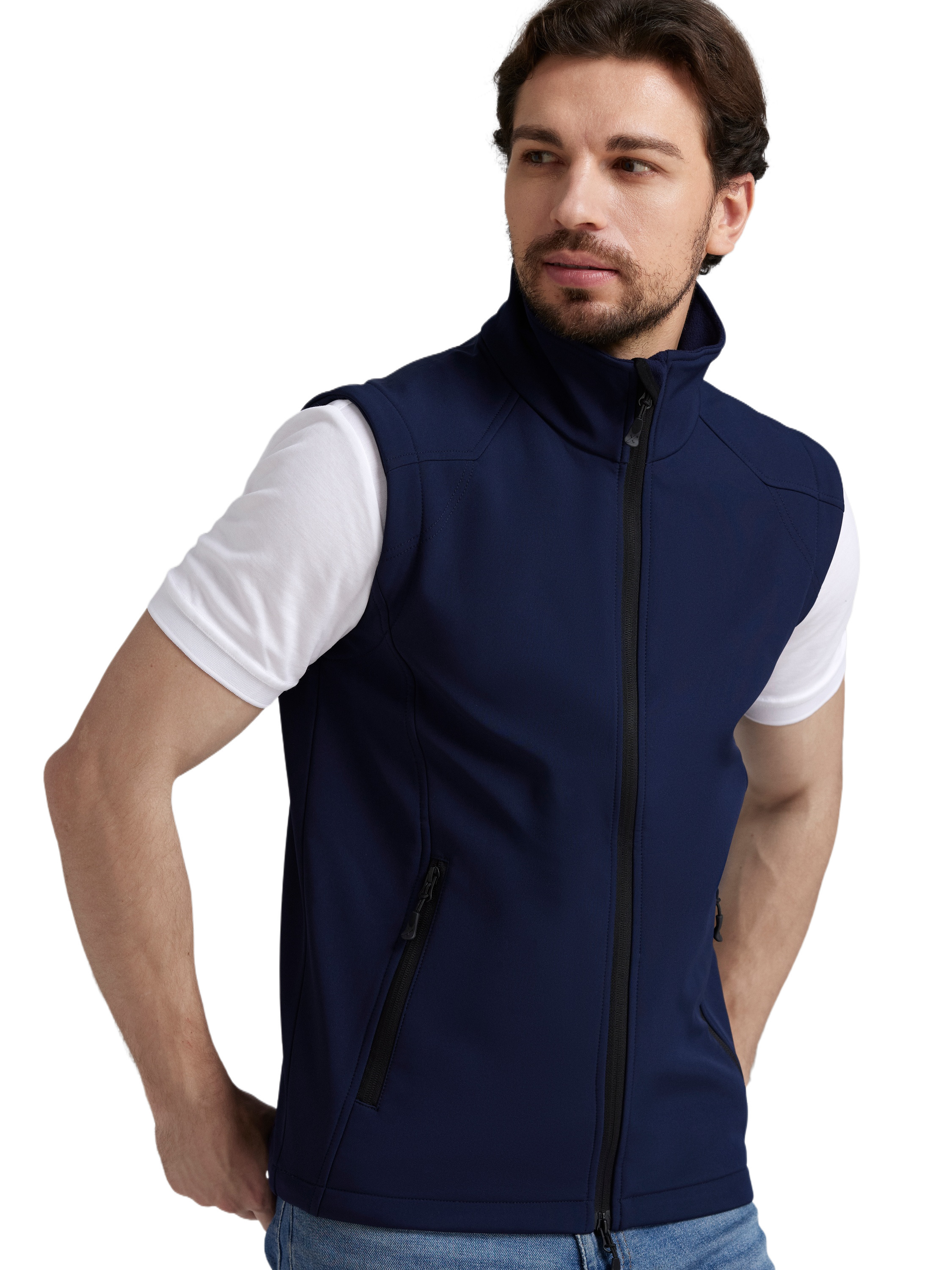 Hike Active 2layer Softshell Vest navy Herren, Gr. 2XL