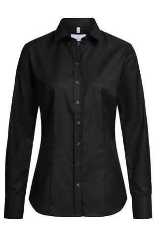 Greiff Damen Bluse regular fit Modern 1/1 schwarz Gr. 32