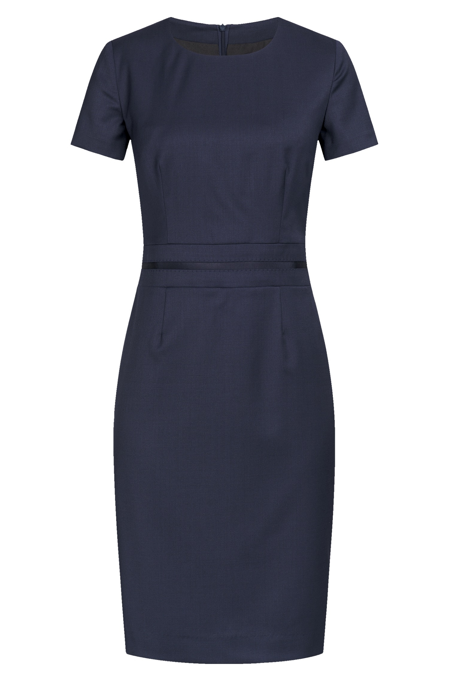 Greiff Damen Etuikleid (Paspel) marineblau Gr. 32