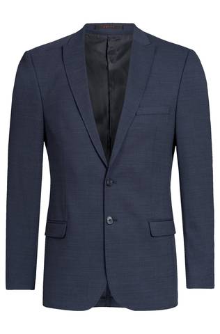 Herren-Sakko SF 37.5, pinpoint marine, 102