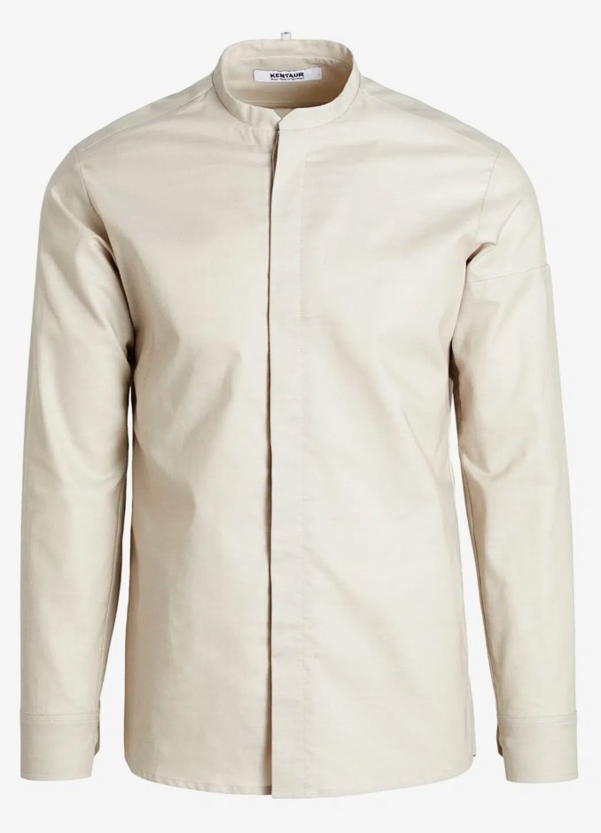 Oxford Herrenhemd modern fit, sand, 2XL